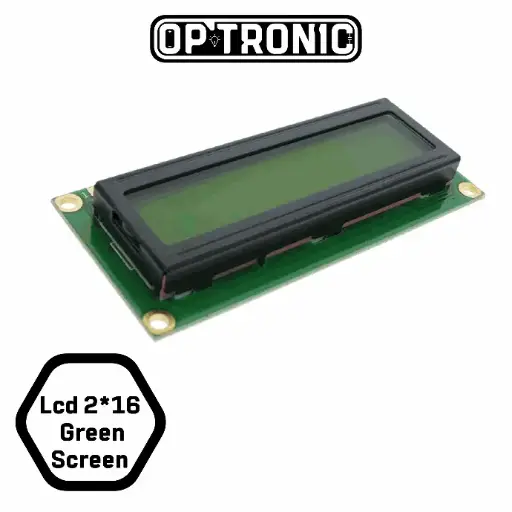 Lcd 2*16 Green Screen with Backlight LCD Display 1602
