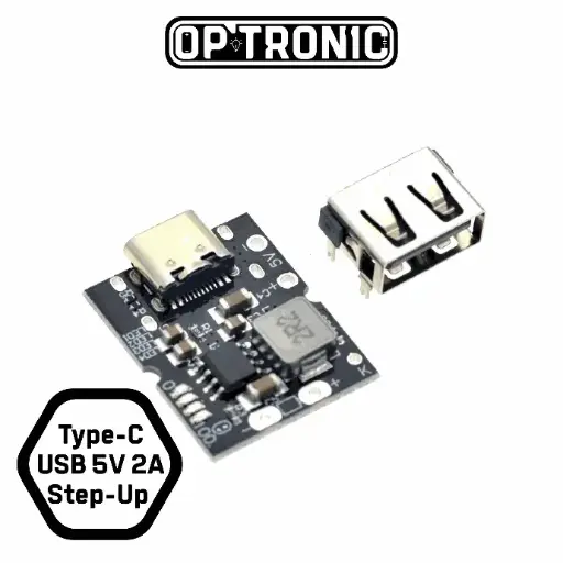 Type-C USB 5V 2A Step-Up Boost Converter with USB Charger power bank Module