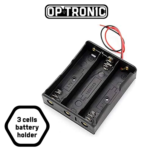 18650 Battery Holder – 3 Cells 12.6V