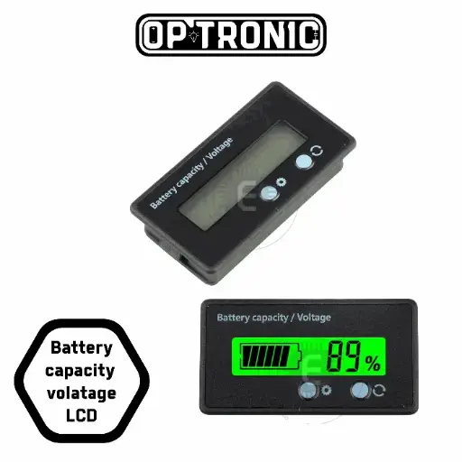 Capacity Indicator Voltmeter Voltage Tester GY-6S for LCD Lead Acid and Lithium Battery 6-73V
