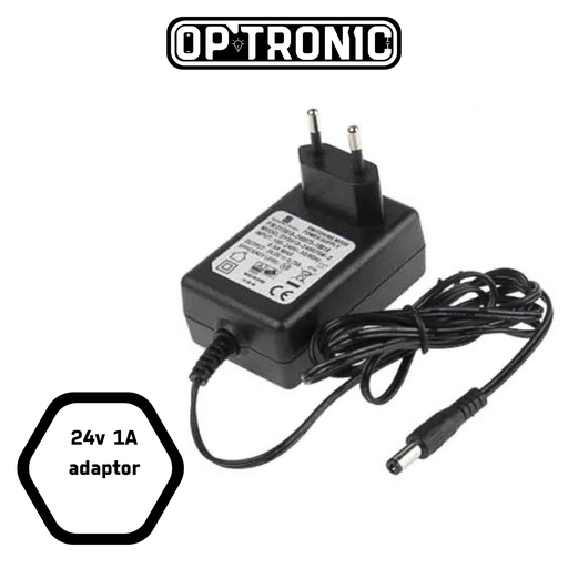 DC Power Adapter (24V – 1A)