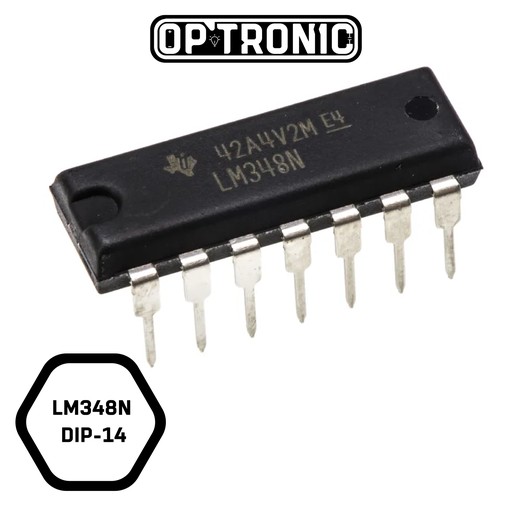 LM348N 4-Channel ampilifier DIP-14