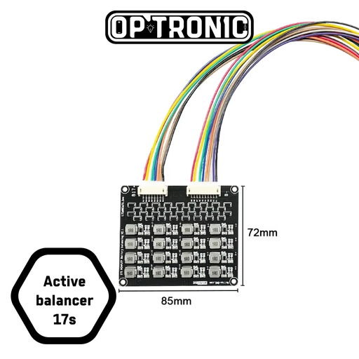 Active Equalizer Balancer for Li-ion Lifepo4 17S 1.2A