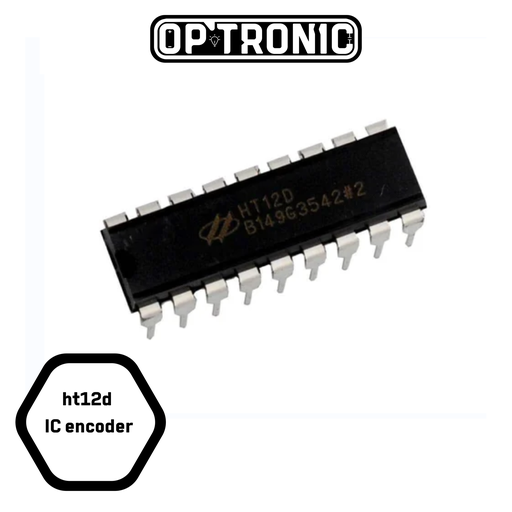 HT12D 12-Bit Encoder IC DIP-18