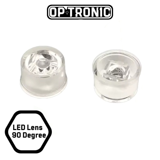 LED Waterproof Lens Angle 90 Degree High Power LED
