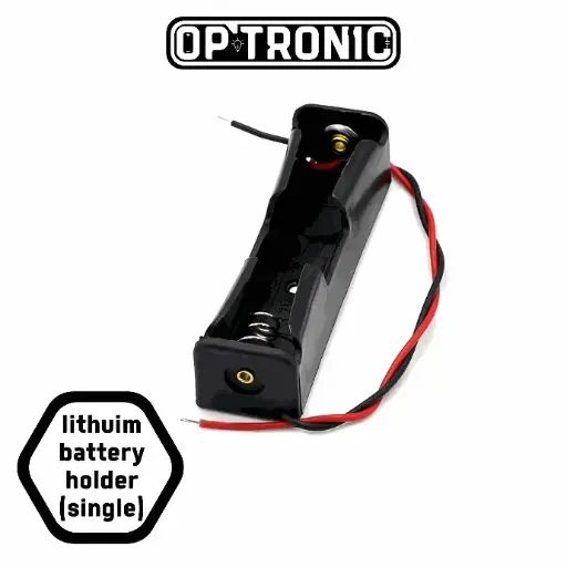 18650 single Battery Holder – 1 Cell 4.2V
