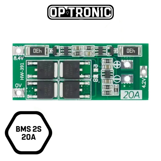 BMS 2S  8.4V  20A Li-ion