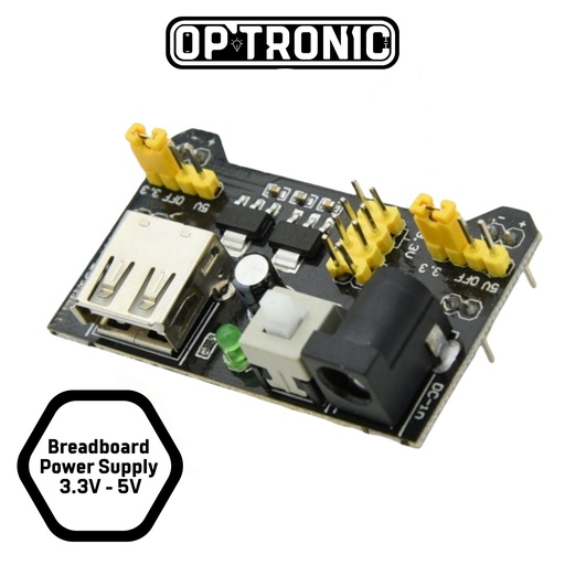 Breadboard Power Supply Module 3.3V - 5V