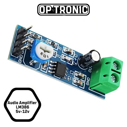 LM386 Audio Amplifier Module 5V-12V