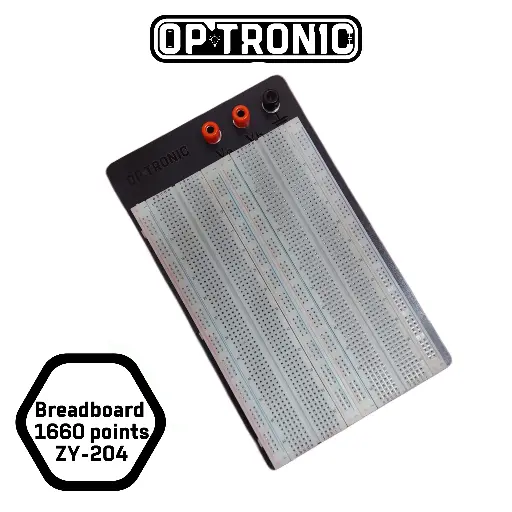 ZY-204 Solderless Breadboard – 1660 Tie Point